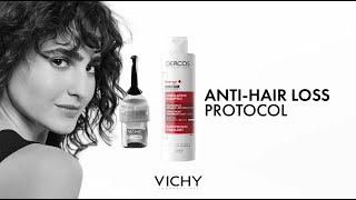 AntiHair Loss Protocol  DERCOS  Vichy Laboratoires [upl. by Rothberg]