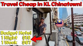 Dont Overpay for Cheap Hotels in Chinatown KL 🇲🇾 [upl. by Oca]