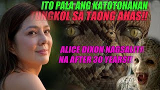 30 YEARS AFTER NAGSALITA SI ALICE DIXON TUNGKOL SA TAONG AHAS SA ROBINSON [upl. by Elke]