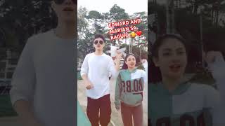 EDWARD WITH MARIANNE shots dance baguiocity sweet [upl. by Abrahan]