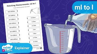 Converting Millilitres to Litres [upl. by Runkel]