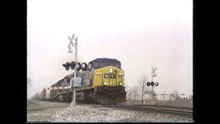 Mostly Conrail  Indianapolis Line Ft Wayne Line Pittsburgh Line [upl. by Omari311]