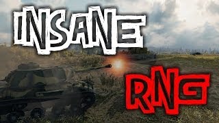 World of Tanks  INSANE RNG [upl. by Rangel]