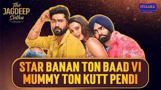 Vicky Kaushal Ammy Virk amp Tripti Dimri  The Jagdeep Sidhu Show  Bad News Movie  Pitaara Tv [upl. by Ellednek]