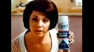 Lysol Foaming Spray Commercial 1970 [upl. by Neitsabes]