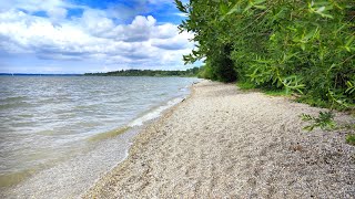 Am Chiemsee ⛵🌅🌊🏞️ Strandpromenade in Chieming [upl. by Joachim]