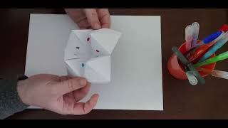 ORIGAMI facile  Cocotte en papier [upl. by Martinelli518]