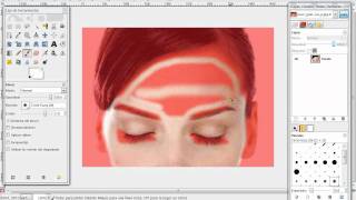 Eliminar granos y suavizar la piel con Gimp [upl. by Bois]