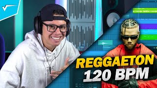 Como Hacer un Beat de Reggaeton Estilo Jhayco 120bpm en FL Studio [upl. by Diella192]