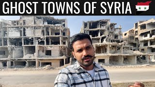 INSIDE THE ABANDONED GHOST TOWNS OF SYRIA 🇸🇾 [upl. by Shina]