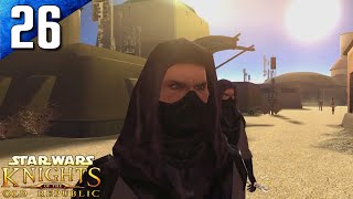 Knights of the Old Republic Difficult 100 Walkthrough Part 26  Anchorhead No Commentary [upl. by Aytnahs]