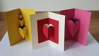 Tuto n°73 carte popup coeur facile [upl. by Sawyor]