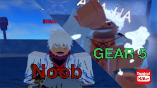 Going from Noob to Gear 5 full awak [upl. by Emorej]