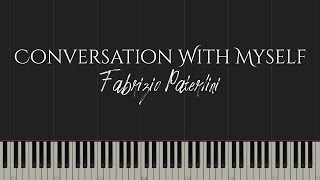 Coversation With Myself  Fabrizio Paterlini Piano Tutorial [upl. by Alcock957]