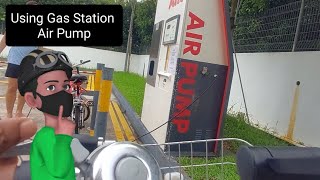 S1EP10 Inflate bicycle tire with the correct pressure psi using air pump [upl. by Gerk]