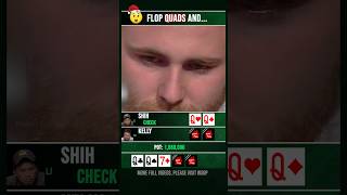 Flop quads then get action poker [upl. by Unni]