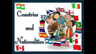 Countries and Nationalities  English Language [upl. by Assenar]