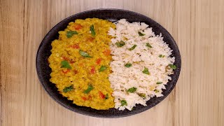 Recette  Lentilles corail au curry [upl. by Anchie]