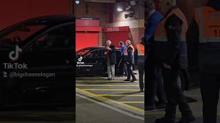 Its Fergie time at Old Trafford Great to see Sir Alex leaving Old Trafford Tonight [upl. by Ailongam]