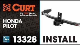 Trailer Hitch Install CURT 13328 for 20012008 Honda Pilot [upl. by Wheaton974]