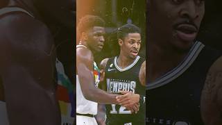 Ja Morant or Anthony Edwards 🤔 nbaedits nbahighlights shorts [upl. by Nala]