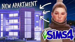 moving to a BRAND NEW APARTMENT COMPLEX  Sims 4 Pregnant Teen Runaway Challenge 4 [upl. by Oab]