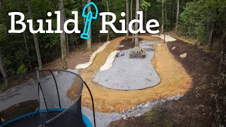 Building a backyard MTB pumptrack for my kids [upl. by Neetsirhc532]