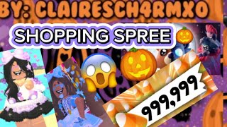 🎃😱DOING A HALLOWEEN shopping SPREE 👻 [upl. by Neirad155]