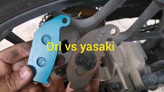 Cara tukar brake pad belakang rs150 [upl. by Naimad119]