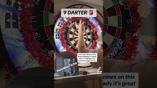 One man misses but the other may hit 9 DARTER practiceboard viral darts lukelittler [upl. by Inar]