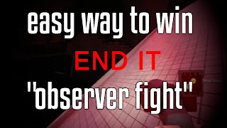 Gorebox  Easy way to beat quotObserverquot quotBoss Fightquot CHECK COMMENTS [upl. by Ahsyat]