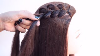 3 fashionable open hairstyle for this wedding season  pretty hairstyle  aesthetic hairstyle [upl. by Anoid]