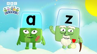 Writing Made Easy  Learn letters from A to Z  Learn To Read  Alphablocks [upl. by Boff222]