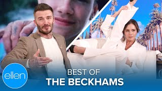 Best of the Beckhams on the ‘Ellen’ Show [upl. by Arch]