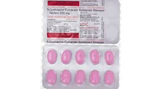 QUSTIGRESS SR 200 Tablets Quetiapine Fumarate Sustained Release Tablets 200 mg [upl. by Kaylee]