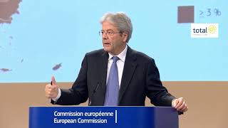 Economia Gentiloni quotSuperbonus misura negativa ha aumentato il debito pubblico del Paesequot [upl. by Inot]