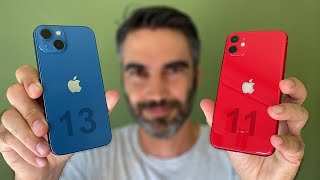 iPhone 11 vs iPhone 13 ¿Pensando en cambiar [upl. by Donelu]