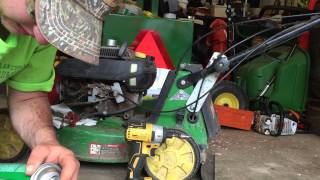 Carb Cleaning on a John Deere JX75 [upl. by Hsiwhem]