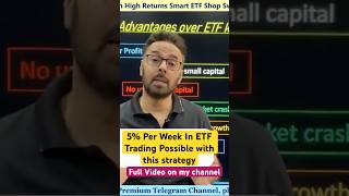 5 per week possible with this sectorial ETFs swing trading strategy etf etftrading [upl. by Anderegg]