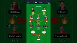 OMN vs NED today 3GL Team dream11 prediction  Oman vs Netherlands  dream11 t20 omn ned [upl. by Nivle]