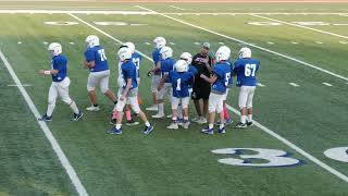 NISD Middle School Football Pat Neff VS Connally B Team October 16 2024 [upl. by Alleahcim]