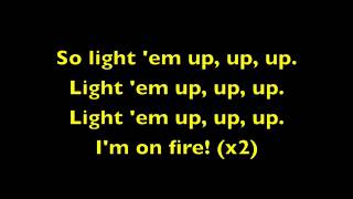 Light Em Up Fall Out Boy Lyrics [upl. by Caneghem]