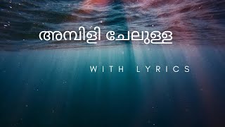 അമ്പിളി ചേലുള്ള  Ambili chelulla song with Lyrics NRFAMILYKP [upl. by Dolan]