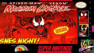 SNES Maximum Carnage amp NBA Jam [upl. by Acyssej]