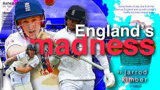 Englands madness gets a middling total  5th Ashes Test Day 1  ashes2023  cricket [upl. by Acsot]