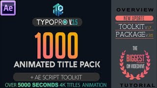 TypoproTypography Pack V35OverviewTutorial [upl. by Sommers889]