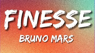 Bruno Mars  Finesse Lyrics [upl. by Dlanigger831]