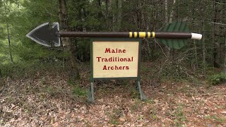 2023 Maine Traditional Archery 3D Shoot [upl. by Aninep946]