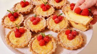 Tartlets Tart recipe Dessert [upl. by Marella]