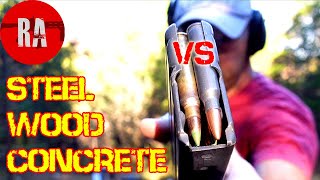 AR15 556 Green Tip vs 556 FMJ Which one is the Better Penetrator [upl. by Attlee]